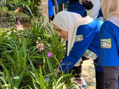 Corporate volunteers